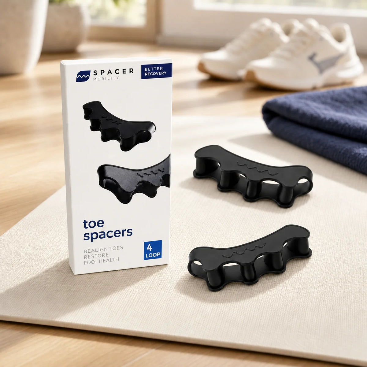 4-Loop Toe Spacers